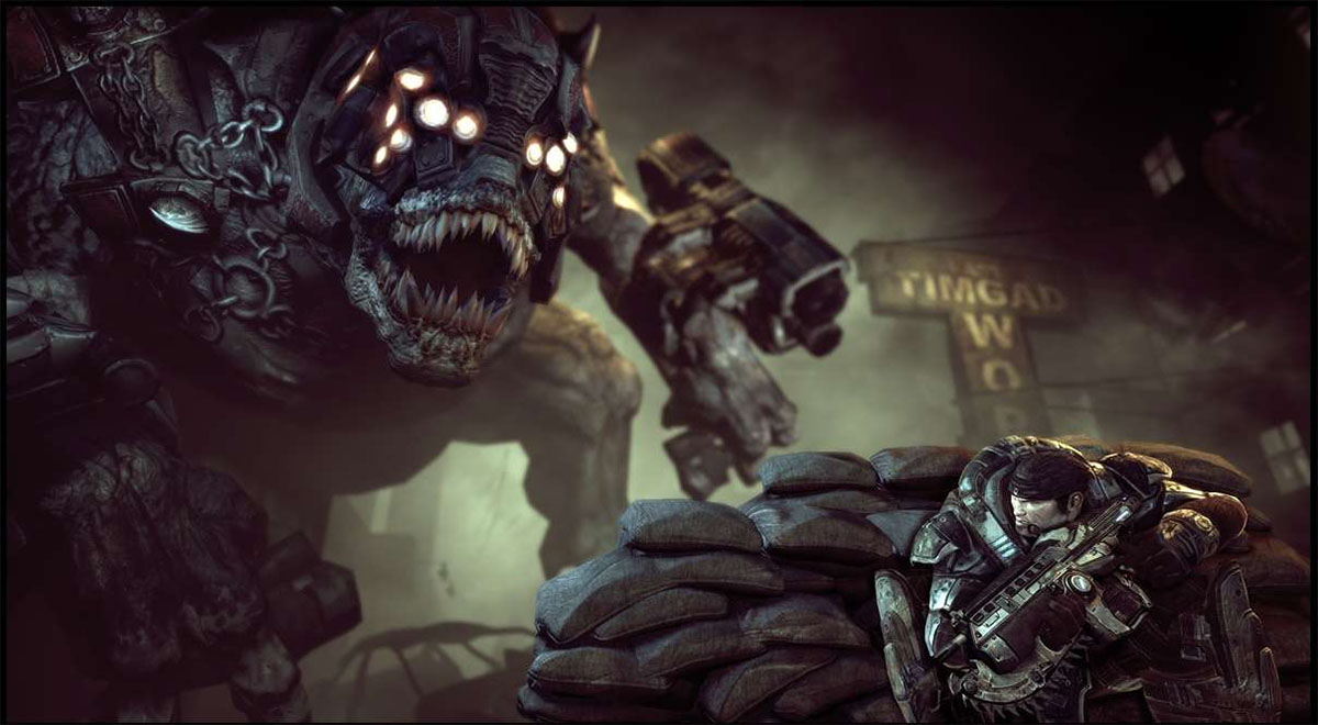 alien attack gears of war