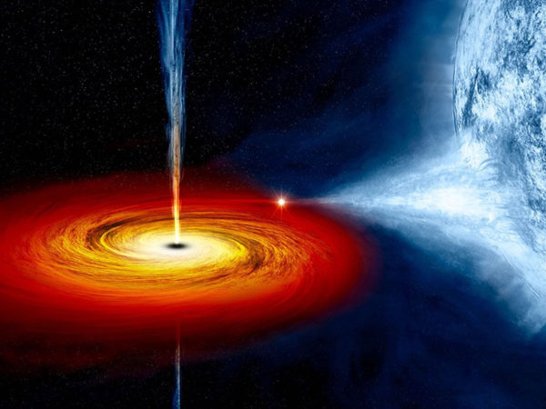 say, how far away is that black hole?
