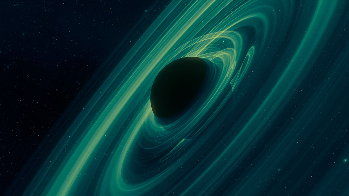black hole green accretion