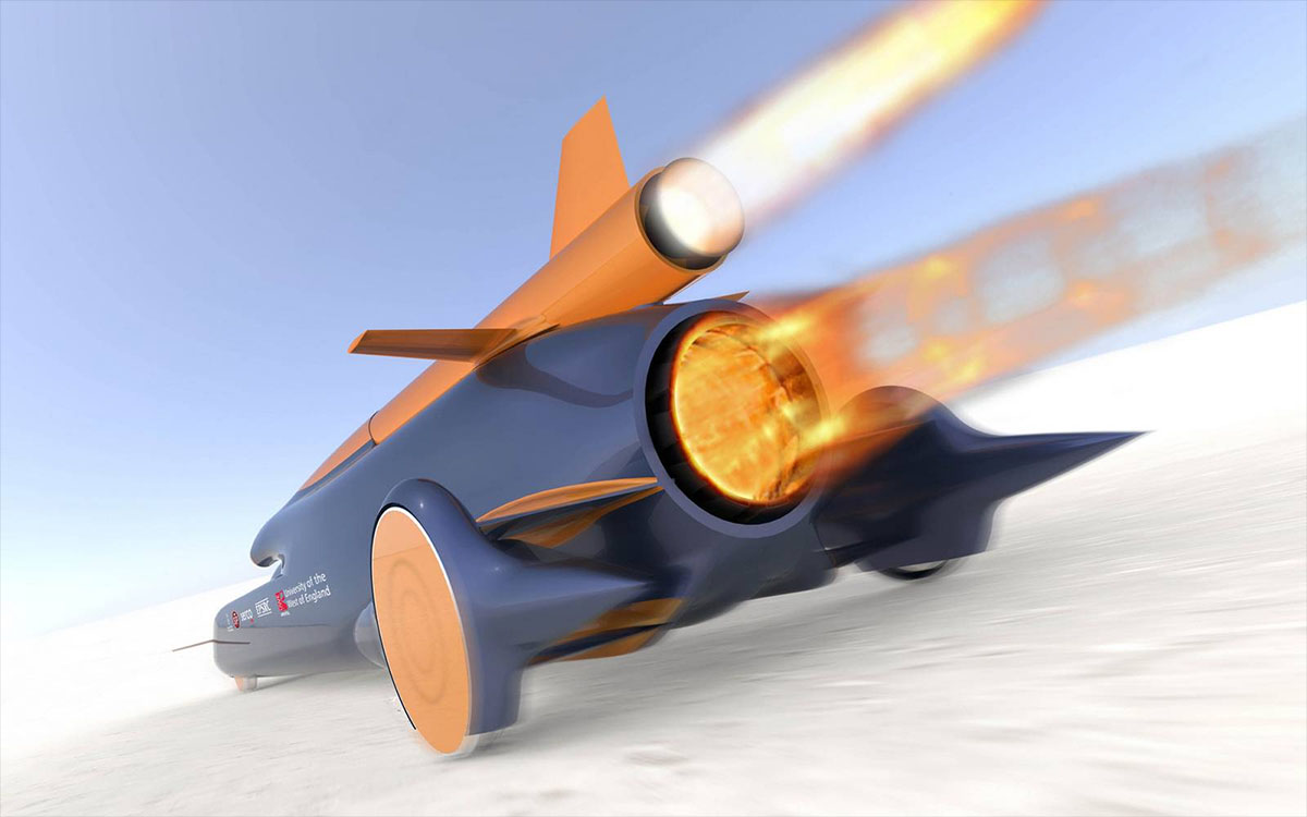 bloodhound supersonic racer