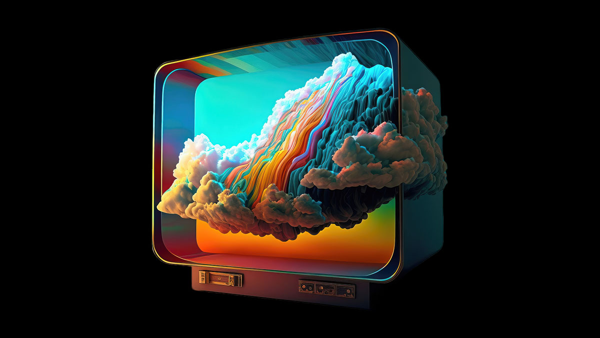 cloud dream television set