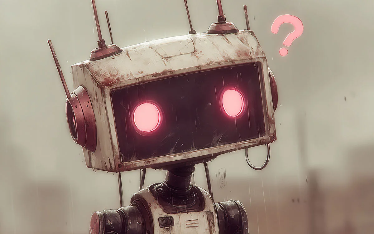 confused robot