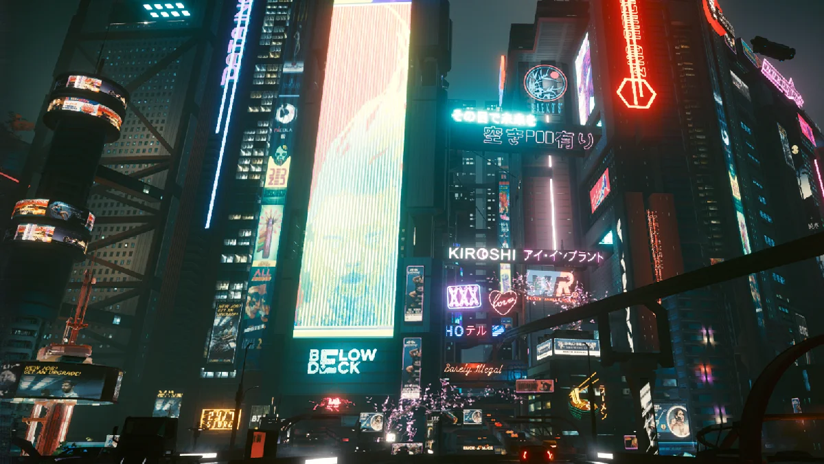 cyberpunk night city