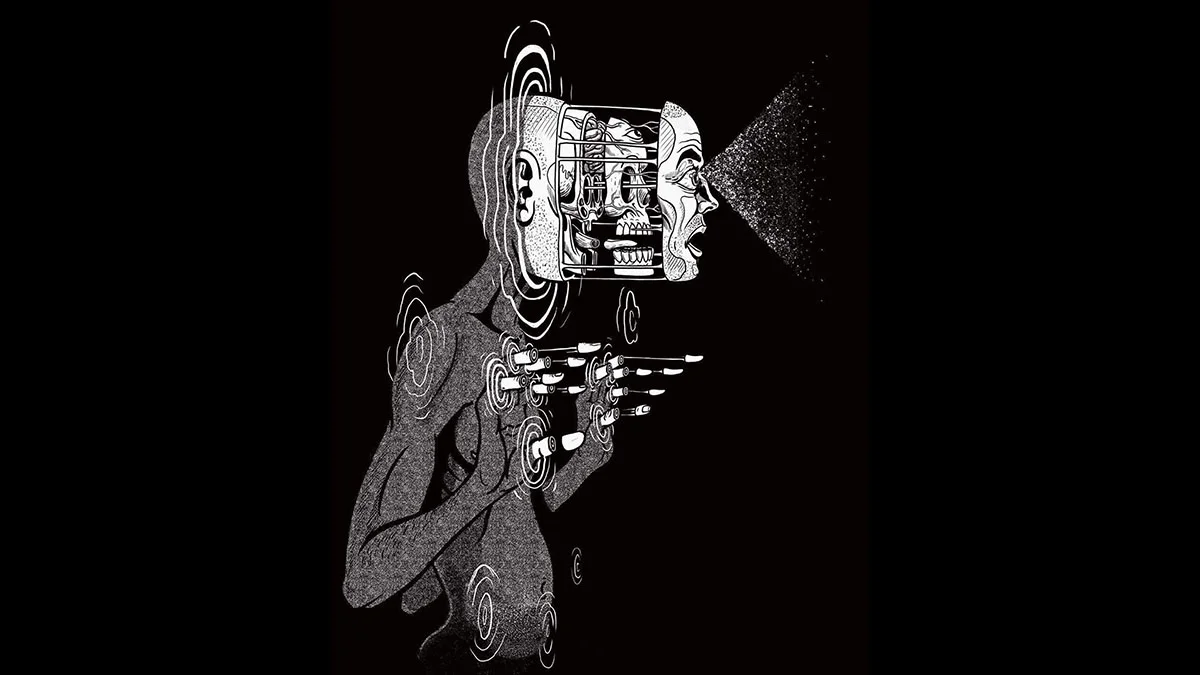 deconstructed peeled human