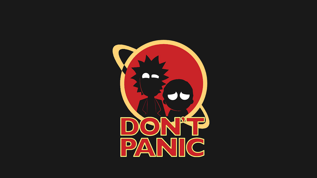 don’t panic rick and morty