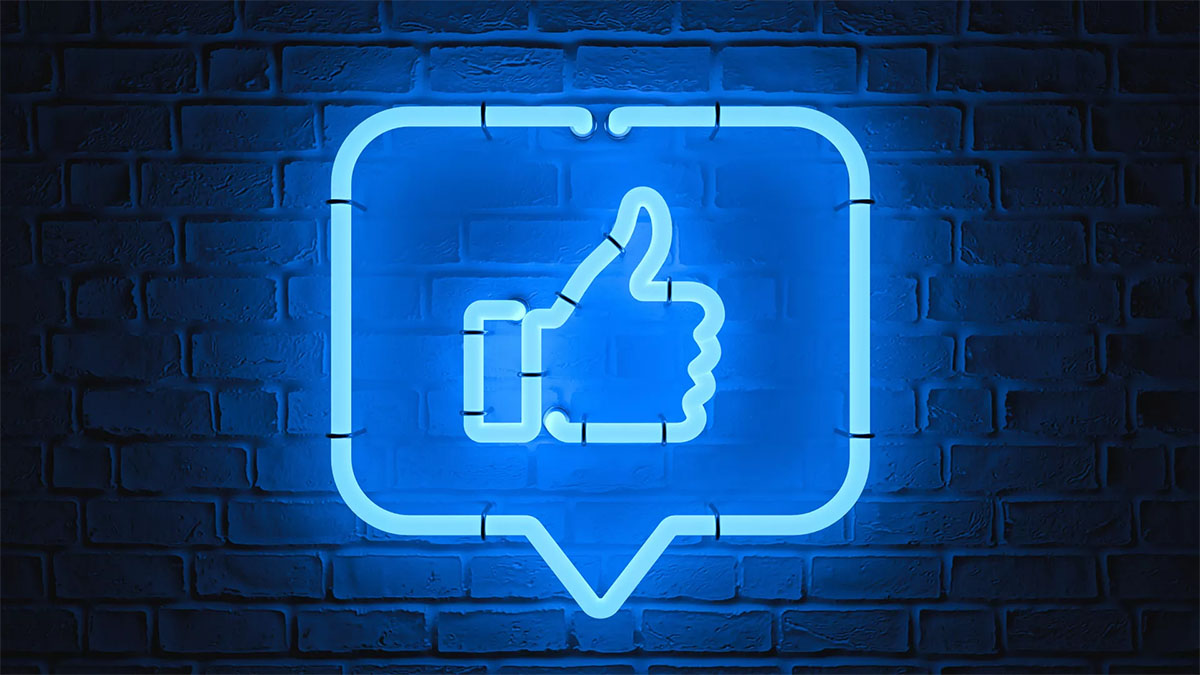 fb neon like icon