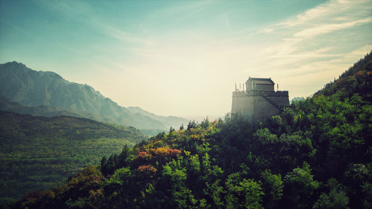 great wall of china tower