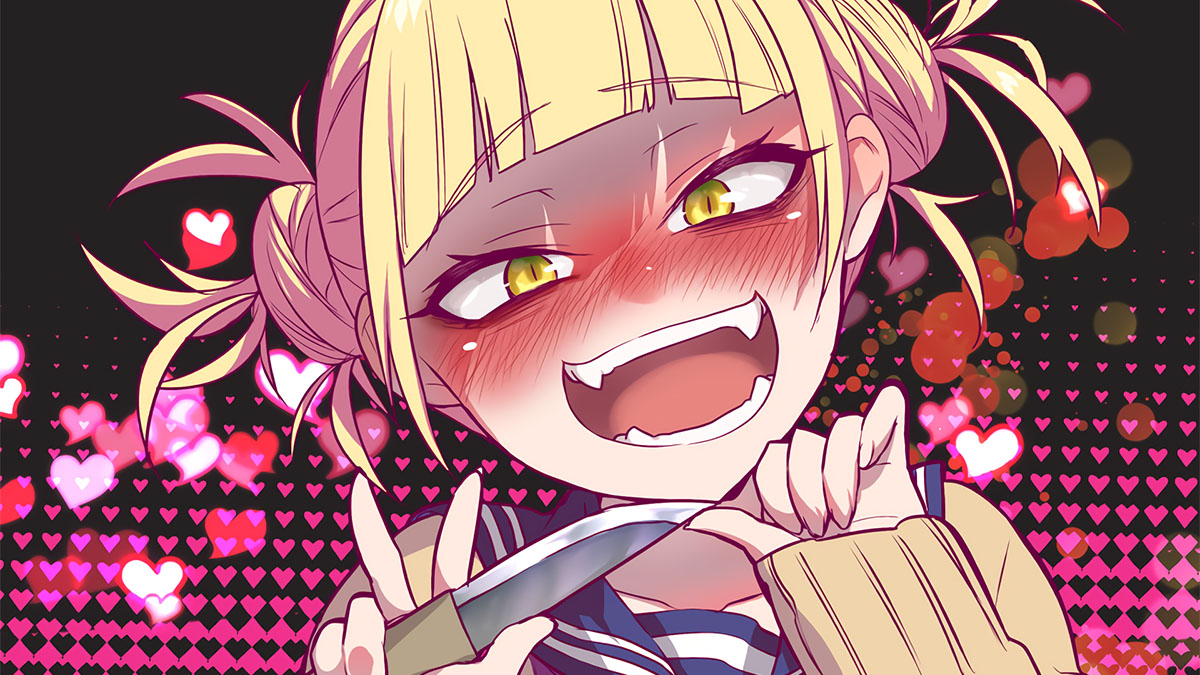 himiko vicious smile