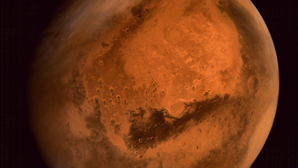mars flyby picture