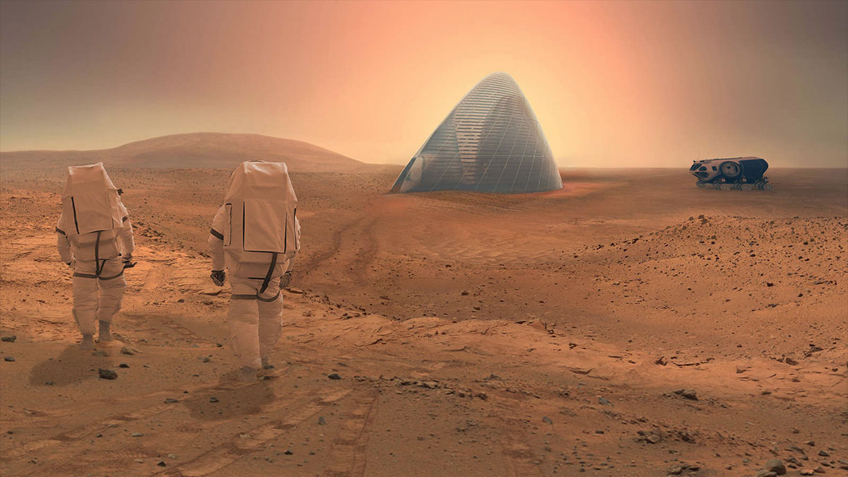 mars ice house