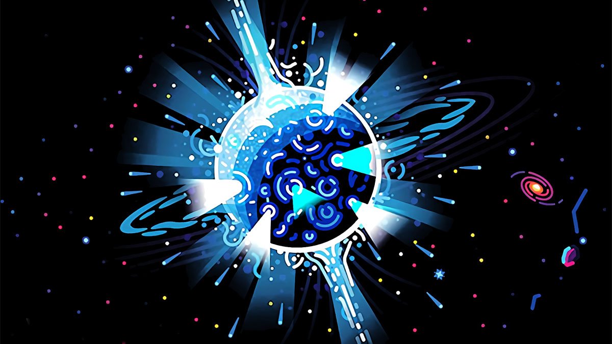 neutron star vector illustration