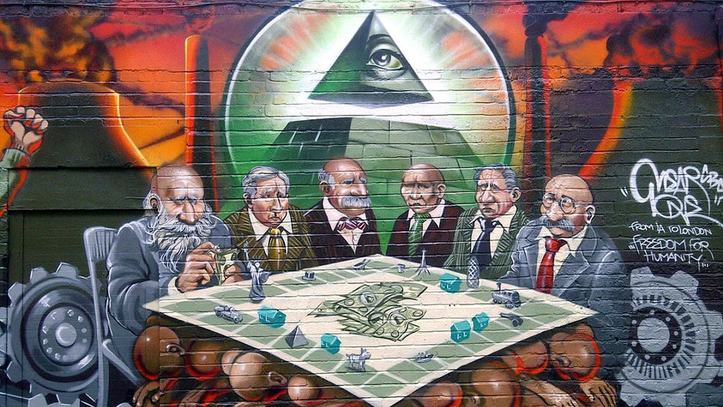 new world order grafitti