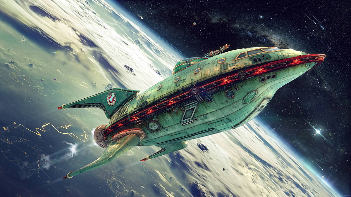 planet express ship