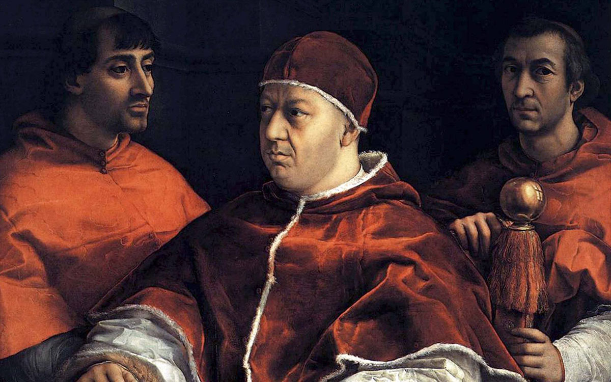 pope leo x painting