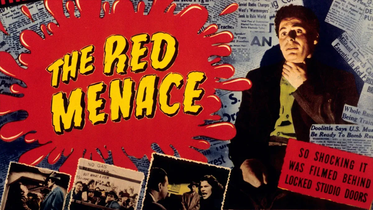 red menace poster