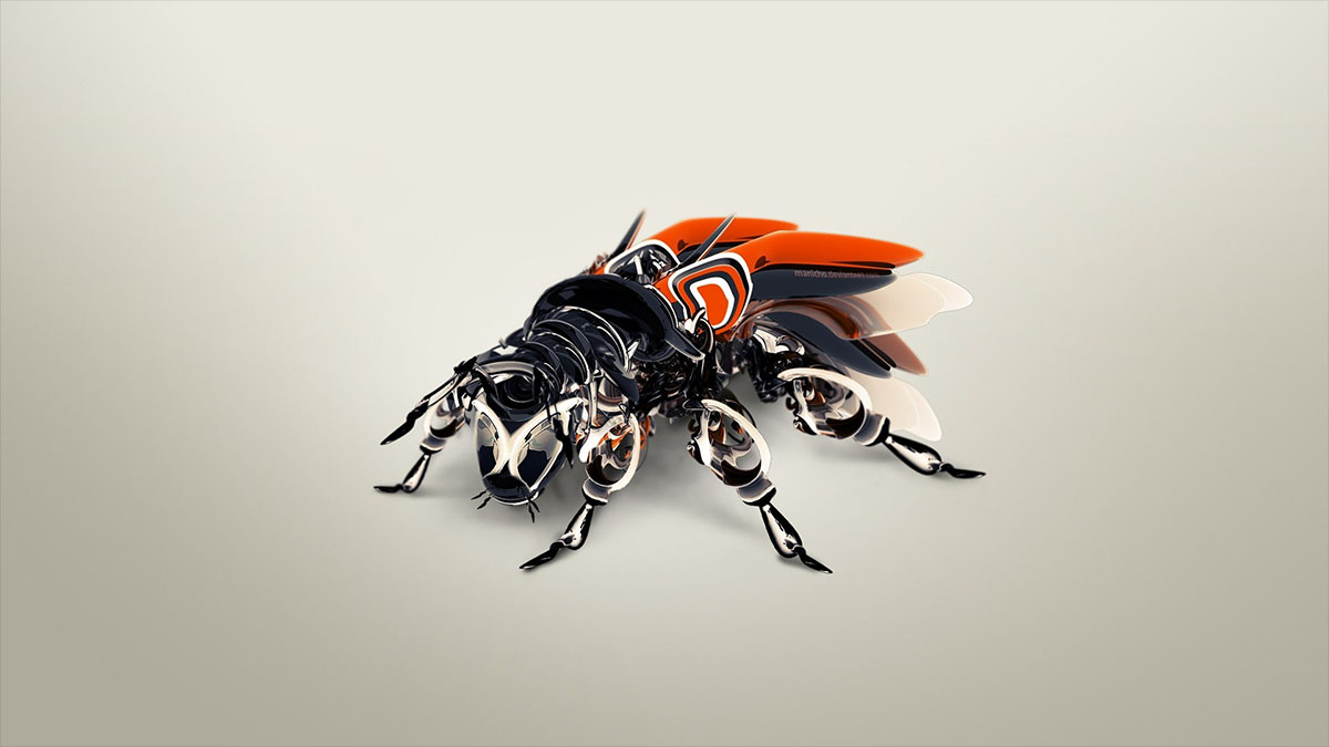 robot insect