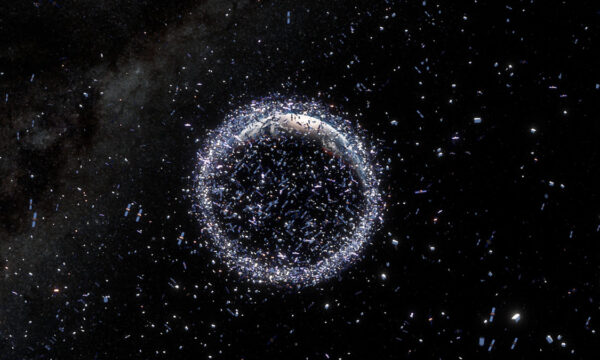 cleaning up space junk one piece at a time?
