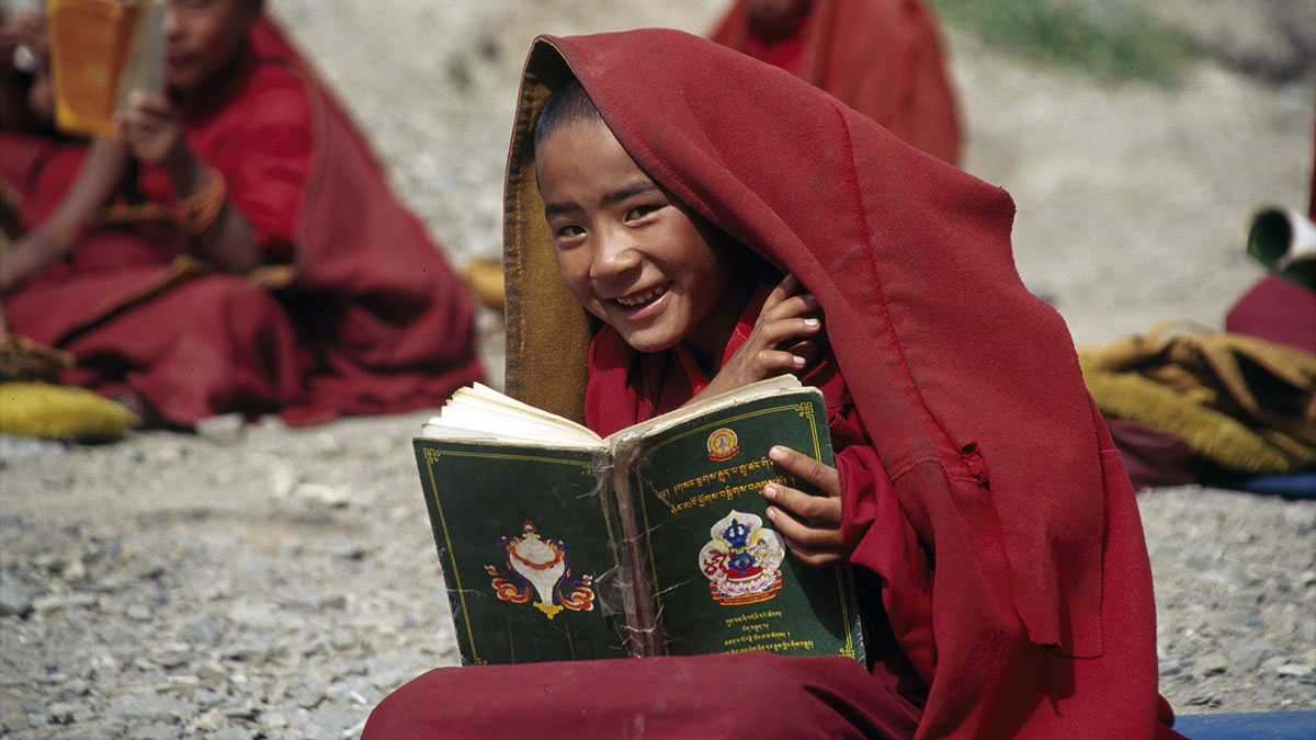 tibetan child monk