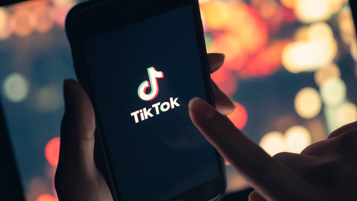 tiktok app opening