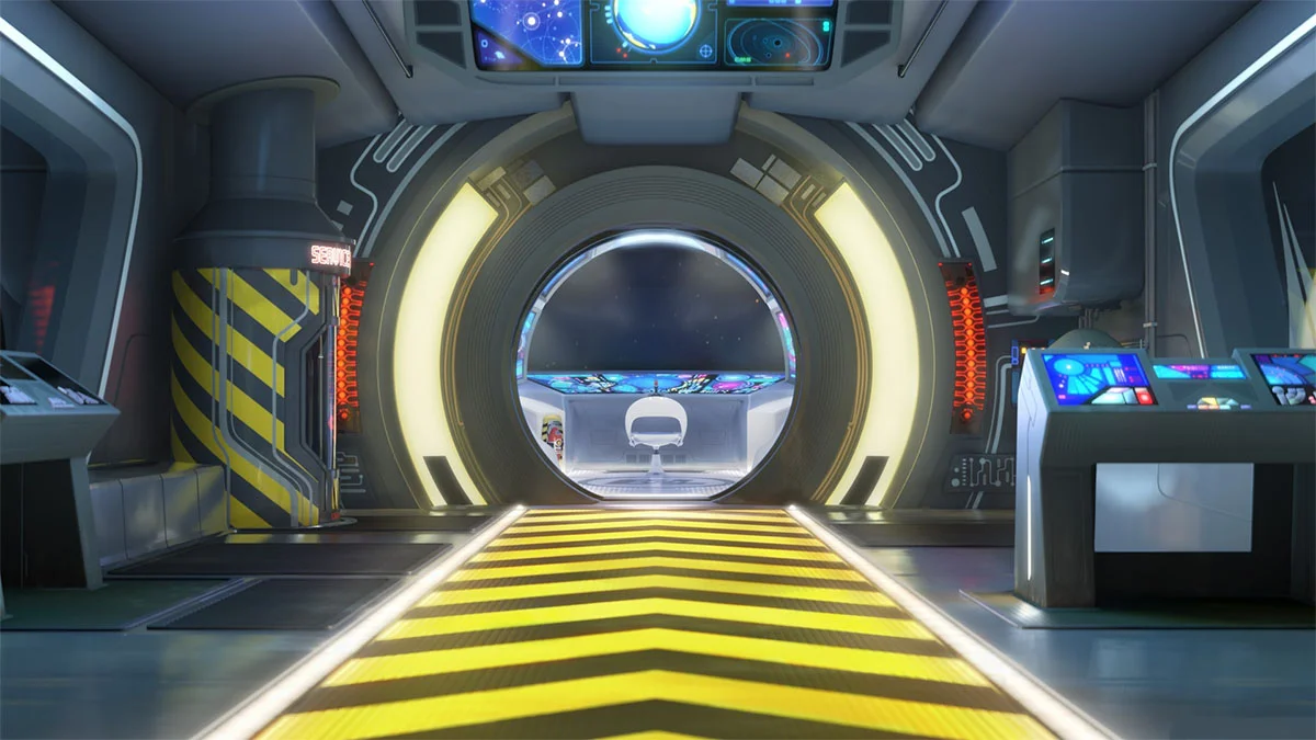 warp ship flight deck